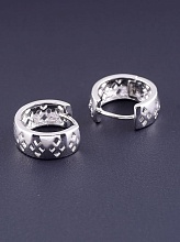 картинка Серьги 'XUPING' (родий) от магазина Wolves