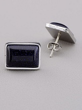 картинка Серьги Каирская ночь 16x11мм от магазина Wolves