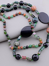 картинка Бусы Агат Яшма 110 см от магазина Wolves