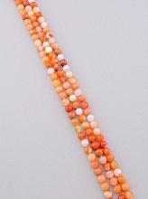 картинка Нитка Сердолик 39 см 7 5 мм (Без замка) от магазина Wolves