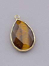 картинка Кулон Тигровый глаз 30x18 4 8 г от магазина Wolves