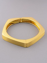 картинка Браслет-скоба бижутерия под золото 18 см от магазина Wolves