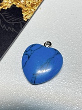 картинка Кулон из натурального камня Бирюза от магазина Wolves