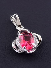 картинка Кулон 'XUPING' Фианит (родий) от магазина Wolves