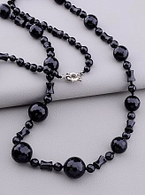 картинка Бусы Агат Чешский хрусталь 105 см от магазина Wolves