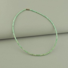 картинка Подвеска 'SUNSTONES' Изумруд 38 см от магазина Wolves