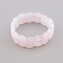 картинка Браслет Розовый кварц 18 см от магазина Wolves