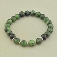 картинка Браслет 'SUNSTONES' Цоизит 18 см от магазина Wolves