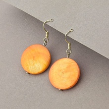 картинка Серьги Перламутр от магазина Wolves