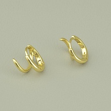 картинка Серьги  'XUPING' (позолота 18к (лимонная)) от магазина Wolves