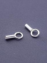 картинка Зажимы Серебро(925) 7x2 5мм от магазина Wolves