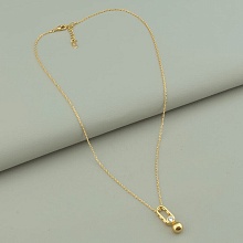 картинка Подвеска 'XUPING' Фианит 45 см (позолота 18к) от магазина Wolves