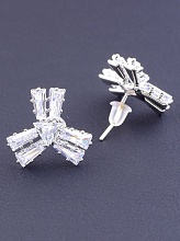 картинка Серьги 'FJ' Фианит от магазина Wolves