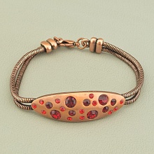 картинка Браслет 'Abella' Фианит 18 см от магазина Wolves