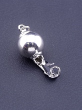 картинка Замочек Серебро(925) 9x9мм от магазина Wolves