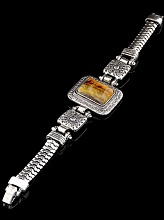 картинка Браслет Тигровый глаз 18 см от магазина Wolves