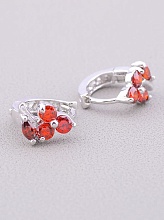 картинка Серьги 'Beiling' Фианит Бижутерный сплав от магазина Wolves