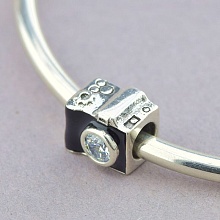 картинка Шарм 'Pandora style' Фианит Серебро(925) от магазина Wolves