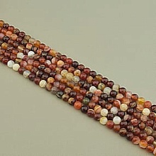 картинка Нитка Сердолик 36 см 8 мм (Без замка) от магазина Wolves