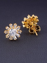 картинка Серьги 'XUPING' Фианит  (позолота 18к) от магазина Wolves