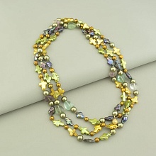 картинка Бусы Жемчуг Флюорит Майорка 150 см от магазина Wolves