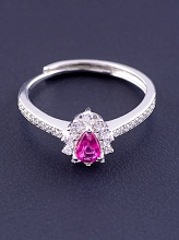 картинка Кольцо Турмалин 1 6 г от магазина Wolves