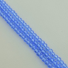 картинка Нитка Чешский хрусталь 45 см 4 5 мм (Без замка) от магазина Wolves