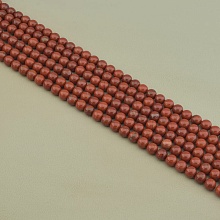 картинка Нитка Яшма 38 см 8 5 мм (Без замка) от магазина Wolves