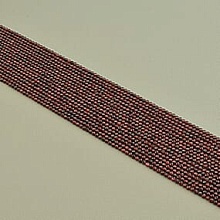 картинка Нитка Гранат 39 см 2 5 мм (Без замка) от магазина Wolves