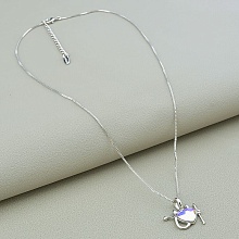 картинка Подвеска 'XUPING' Swarovski 40 см (родий) от магазина Wolves