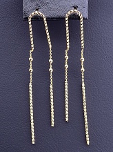 картинка Серьги 'XUPING' (позолота 18к) от магазина Wolves