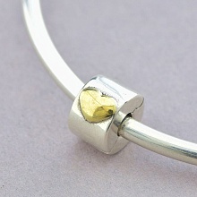 картинка Клипса серебряная 'Pandora style' от магазина Wolves