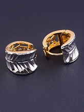 картинка Серьги 'XUPING' (позолота-родий) от магазина Wolves