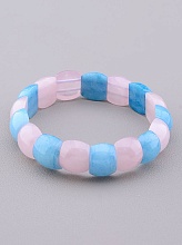 картинка Браслет Розовый кварц Агат 19 см от магазина Wolves