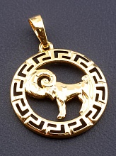 картинка Кулон  'XUPING' (позолота 18к) от магазина Wolves