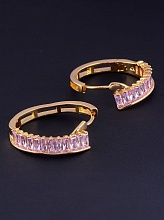 картинка Серьги 'XUPING' Фианит (позолота 18к) от магазина Wolves