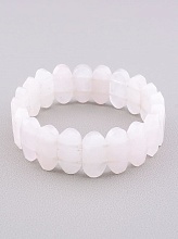 картинка Браслет Розовый кварц 20 см от магазина Wolves