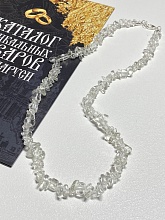 картинка Бусы Горный хрусталь на карабине от магазина Wolves