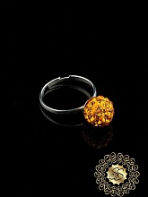 картинка Кольцо Crystal 10 мм от магазина Wolves