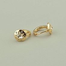 картинка Серьги 'XUPING' Swarovski (позолота 18к) от магазина Wolves