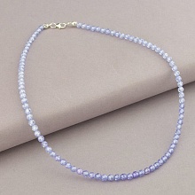 картинка Подвеска 'SUNSTONES' Циркон Серебро(925) 39 5 см от магазина Wolves