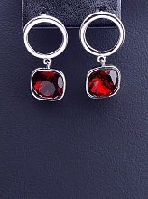 картинка Серьги 'Saiya' (родий) от магазина Wolves