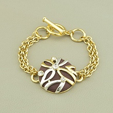 картинка Браслет 'Abella' Фианит 19 см от магазина Wolves