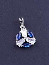 картинка Кулон 'XUPING' Фианит (родий) от магазина Wolves