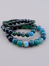 картинка Браслет 'SUNSTONES' Агат 18 см от магазина Wolves