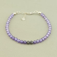 картинка Браслет 'SUNSTONES' Циркон Серебро(925) 18 см от магазина Wolves