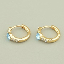 картинка Серьги 'XUPING' Swarovski (позолота 18к) от магазина Wolves