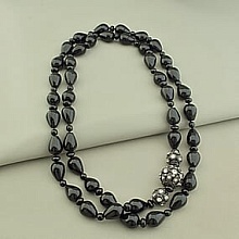 картинка Бусы Агат Фианит 110 см от магазина Wolves