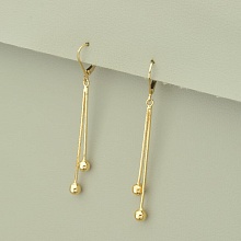 картинка Серьги 'XUPING' (позолота 18к) от магазина Wolves