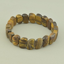 картинка Браслет Тигровый глаз 19 см от магазина Wolves